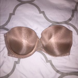 Nude Strapless Bra